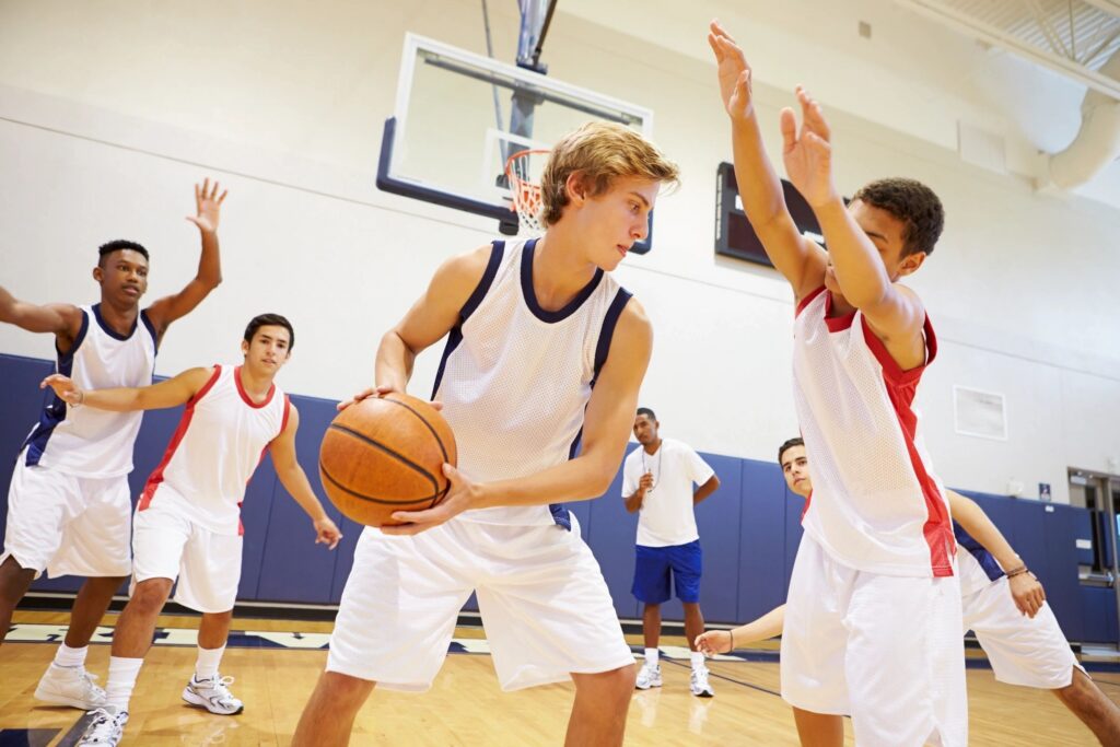 acfcusa playing basketball